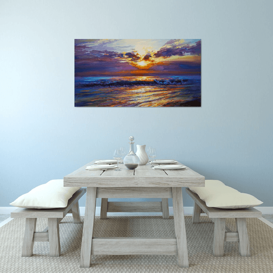 Morning Born from Waves