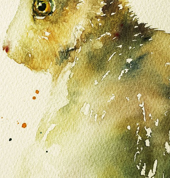 Green Gold Hare