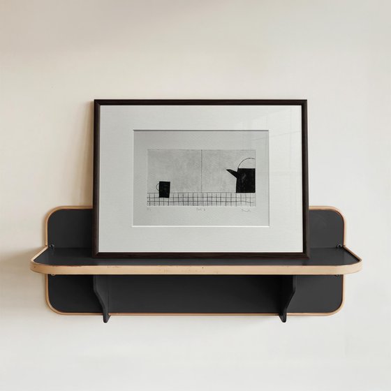 Quiet Interior No.8 drypoint print