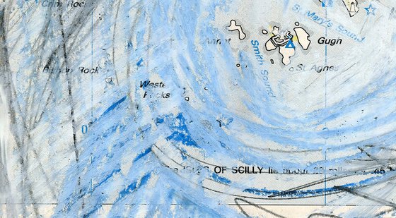 Map Drawing, The Isles of Scilly