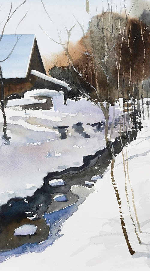 Winter is here by Andrzej Rabiega