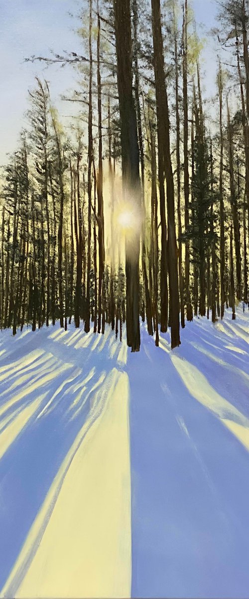 Tranquil Sunrise. Landscape by Alla Kallass