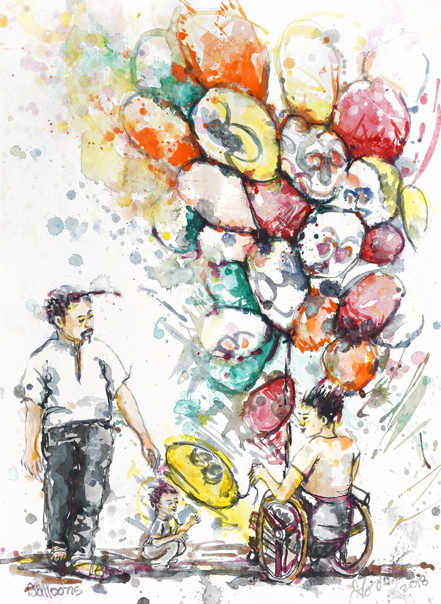 Balloons by Gordon Tardio