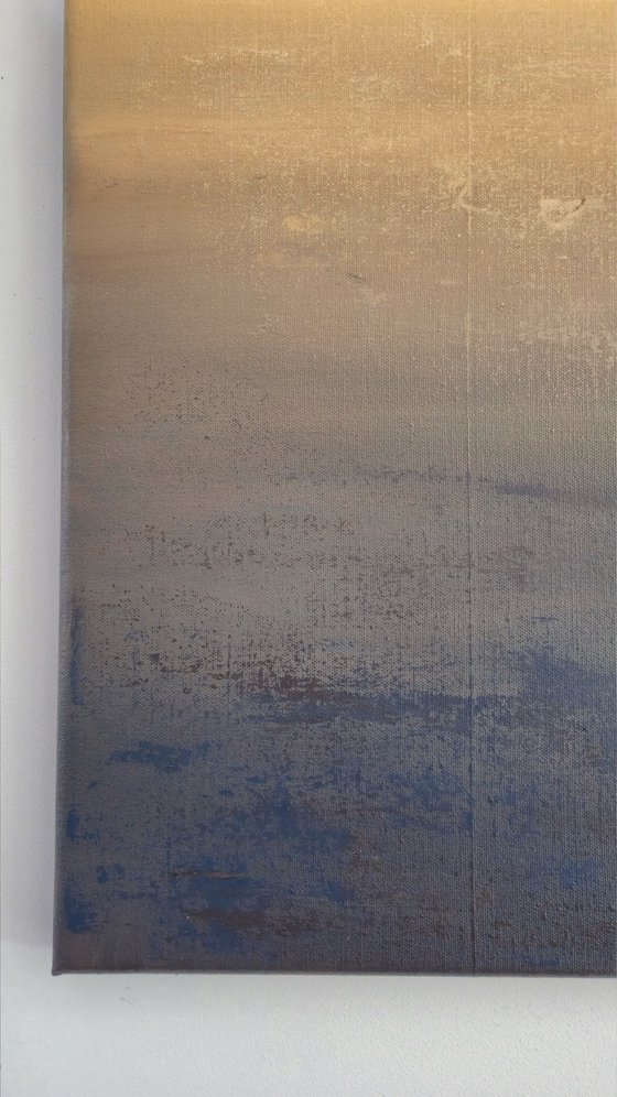 Zero Dawn, minimalist seascape
