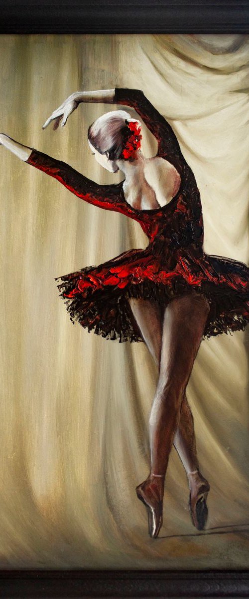 Dancing ballerina by Aleksandr Neliubin