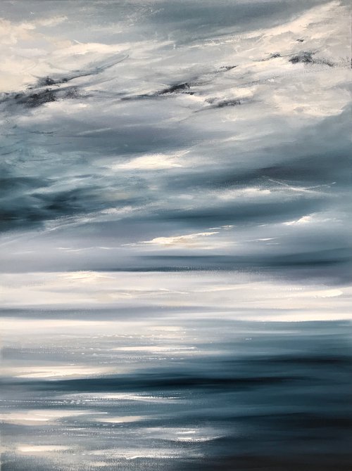 'Stormy seascape’ by ANNA KULAK