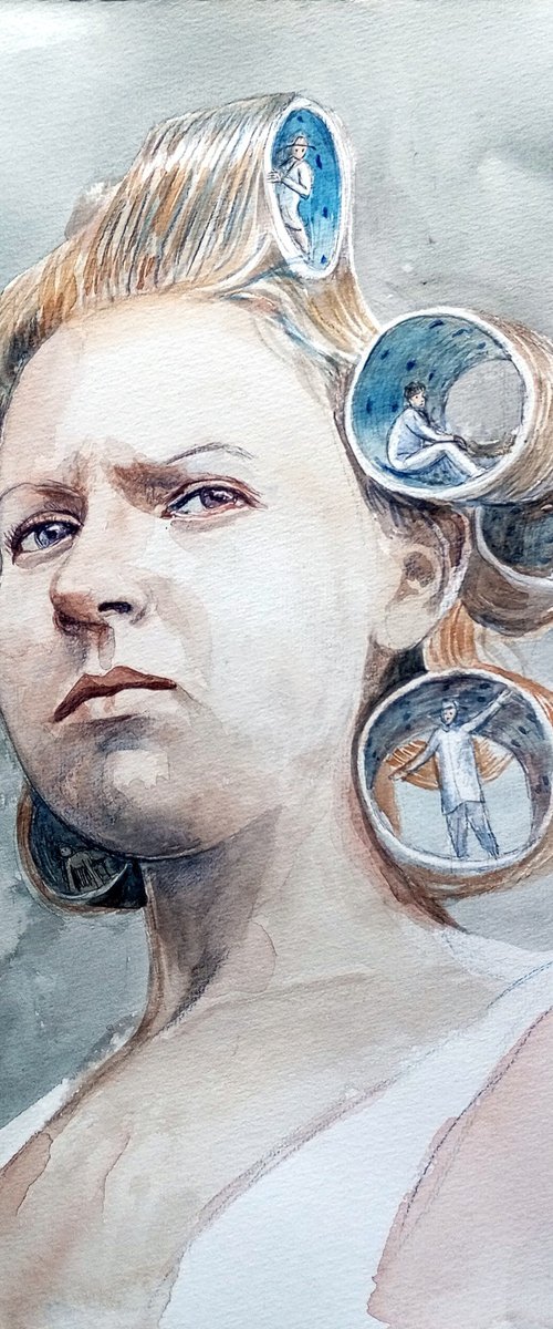 Mistress of curlers by paolo beneforti