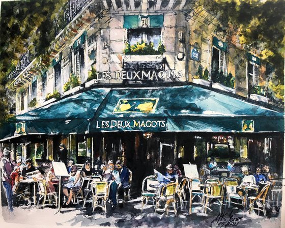 Les Deux Magots, Paris