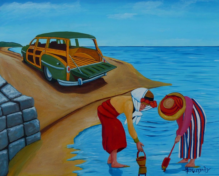 Clam Diggers by Dunphy Fine Art Artfinder