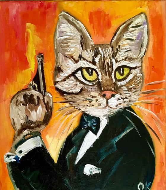 Troy Cat  James Bond 007, Fabulous feline.