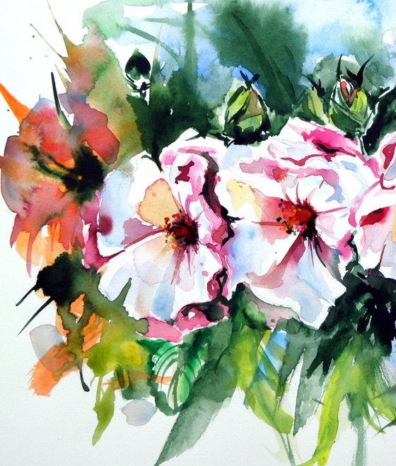 Flowers in the garden