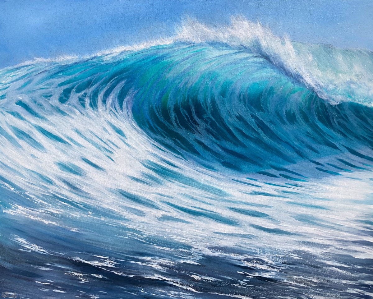Sea Wave by Catherine Kennedy