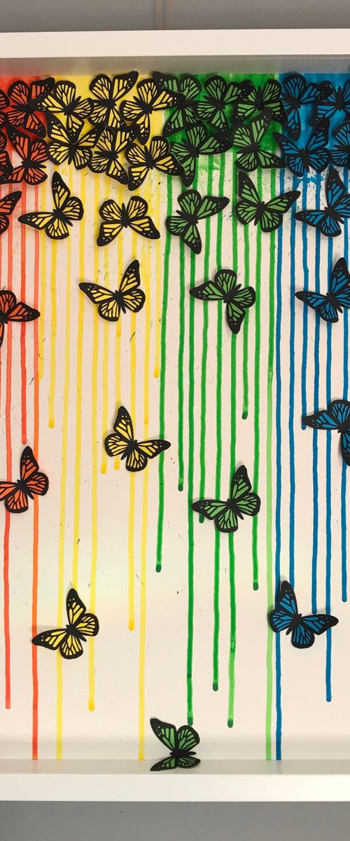 Monarcas Rainbow by Hernan Reinoso