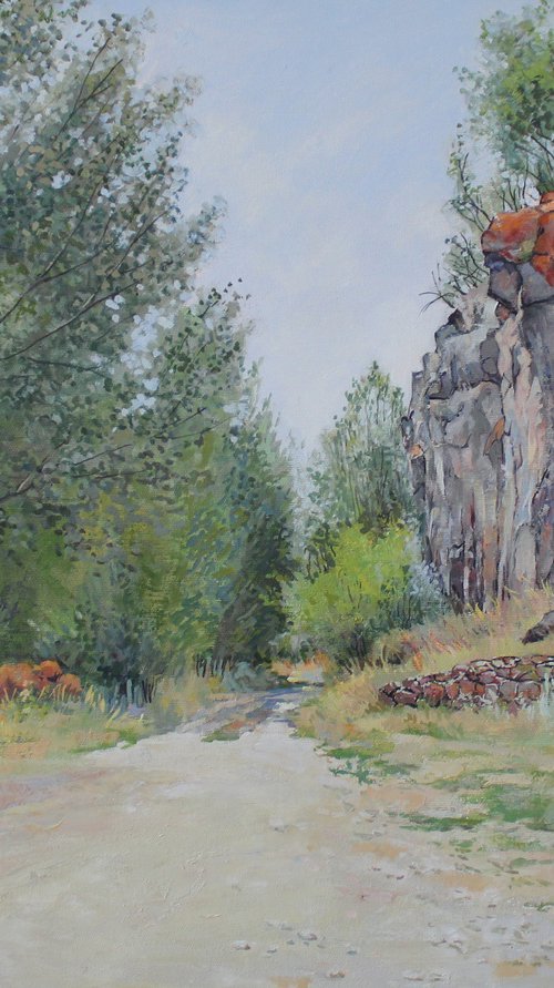 Road Through the Gorge by Aramayis Khlghatyan