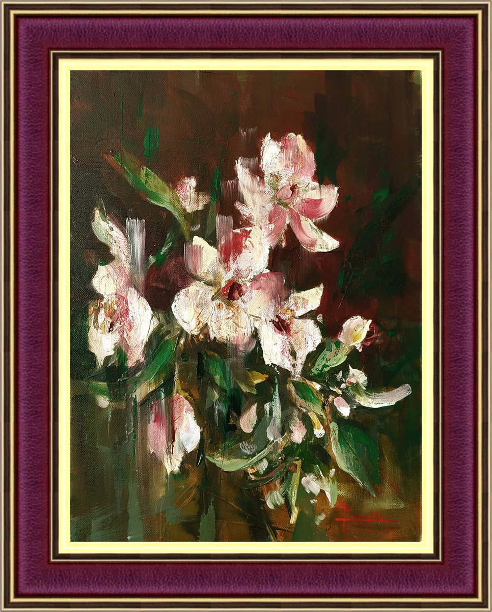 Apple blossoms by Ovidiu Buzec