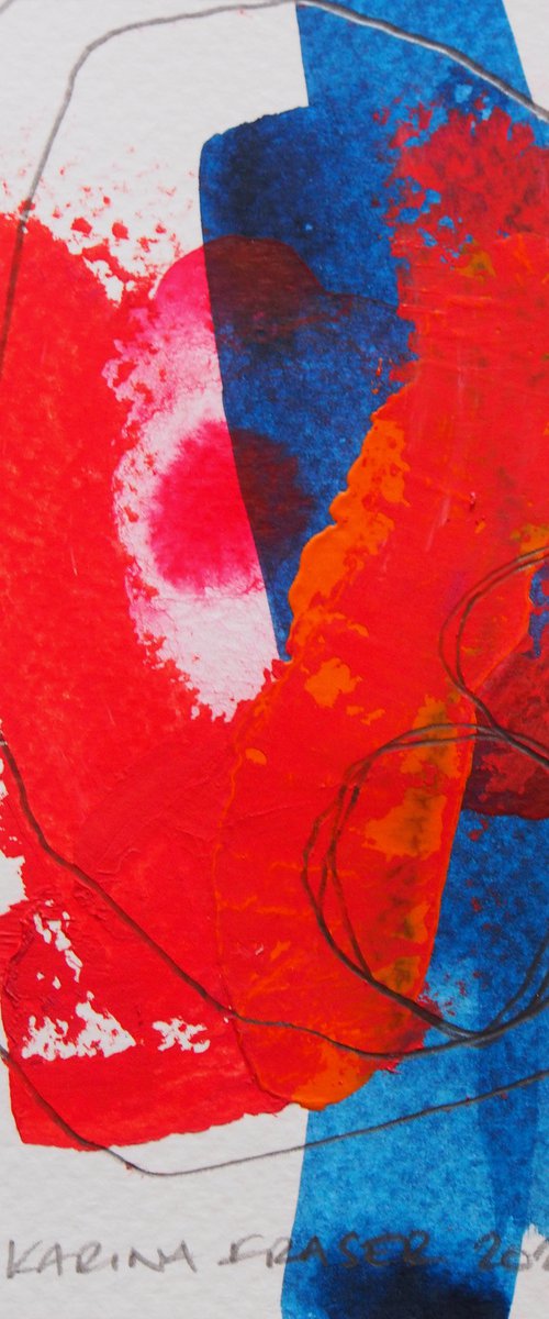 Nothing Doesn't Rhyme With Orange #2 by Karina Fraser