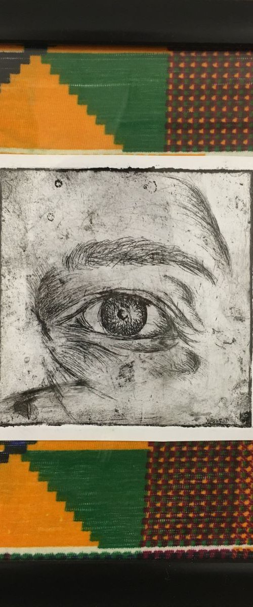 Eye Etching by Habib Hajallie