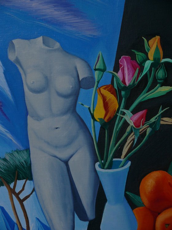 Still-Life With Red Tanager
