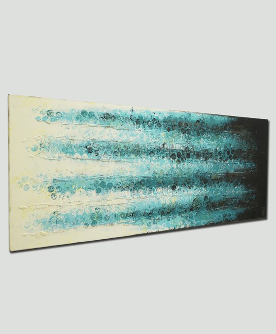 Stream Boiling Bubbles Blue