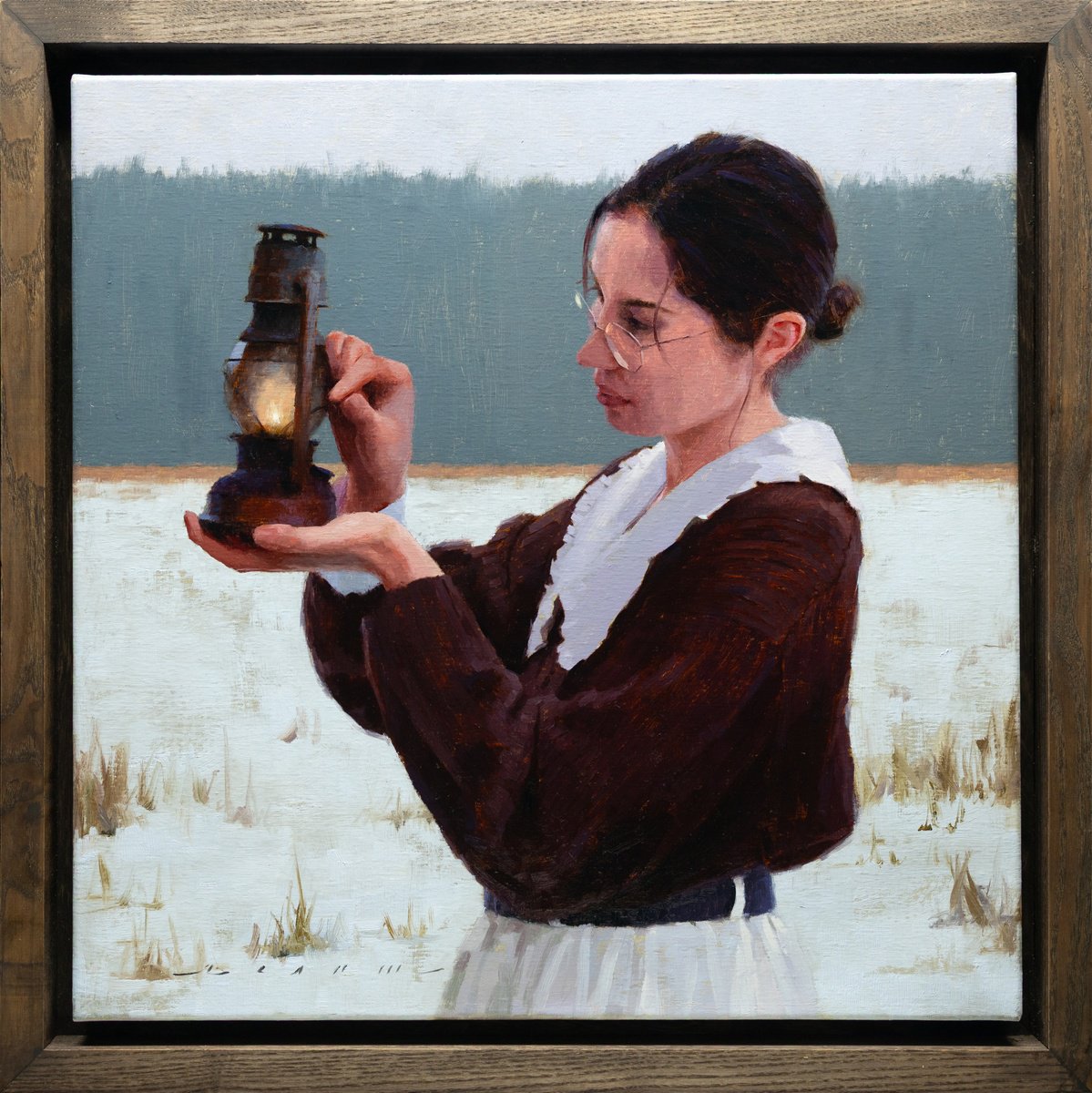 - Oil Lantern - ? By Rostyslav Malysh, 20 X 20, Artwork For Sale On Artfinder