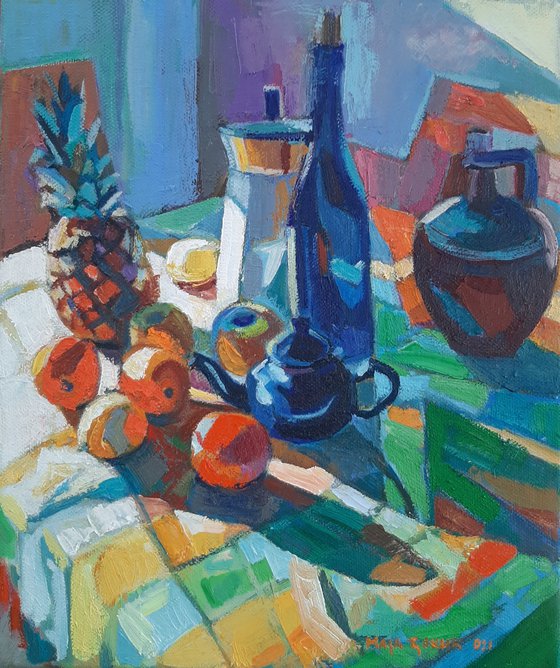 Still life with fruit