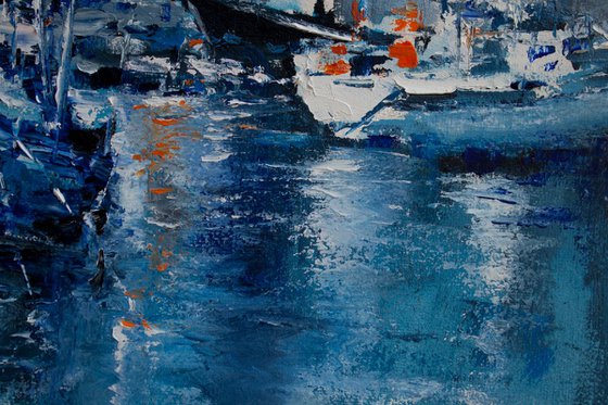 Yachts in the harbor