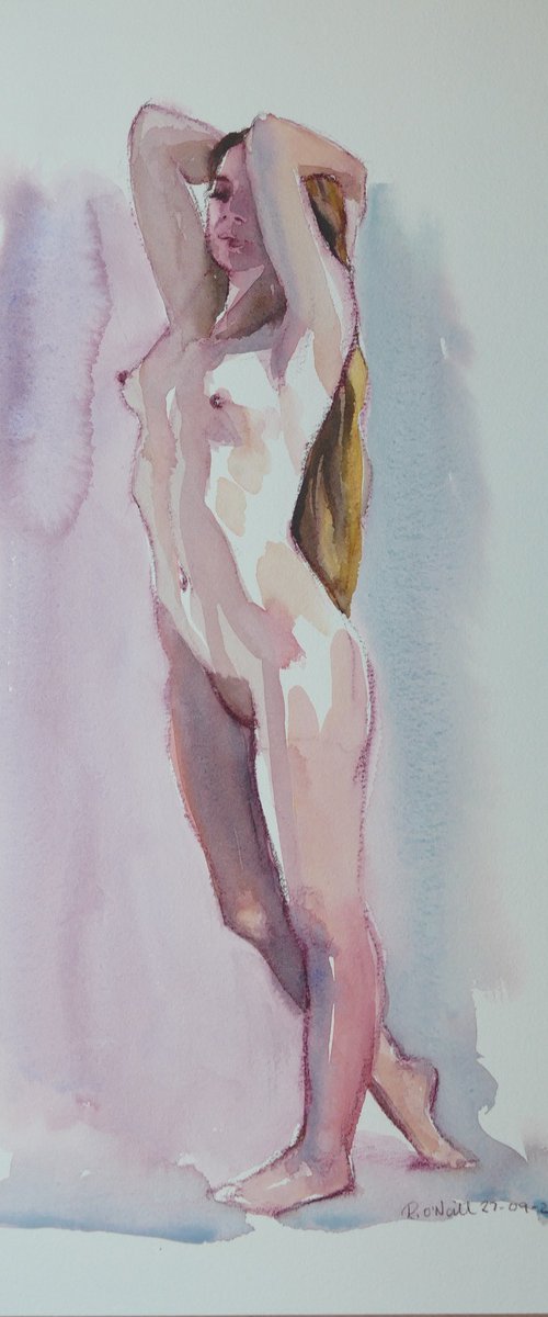 standing female nude by Rory O’Neill