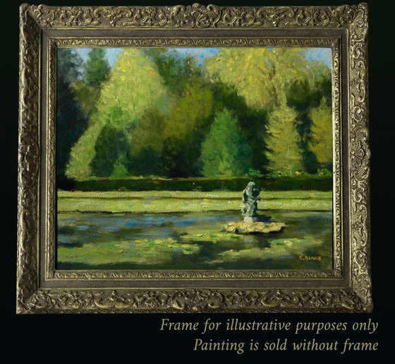 Fountains Abbey Lilypond Yorkshire