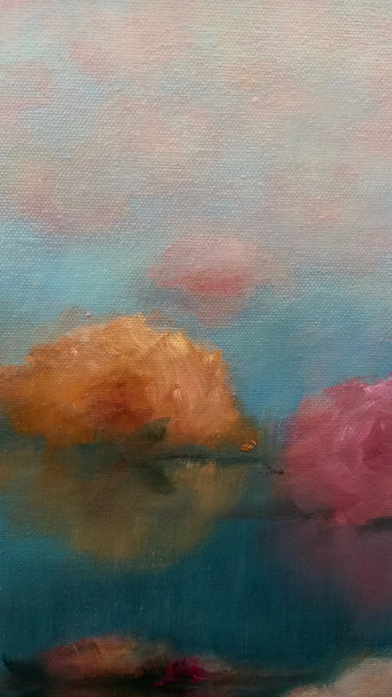 Roses Reflecting