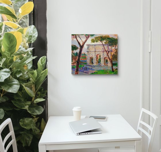 Triumphal Arch . Rome