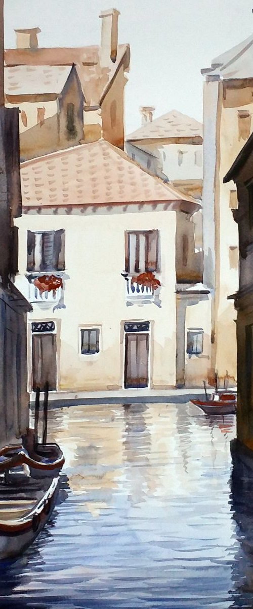 Venice Canals at Morning by Samiran Sarkar