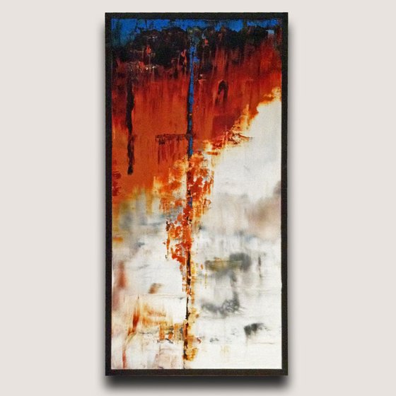 Abstract painting - Rust vii