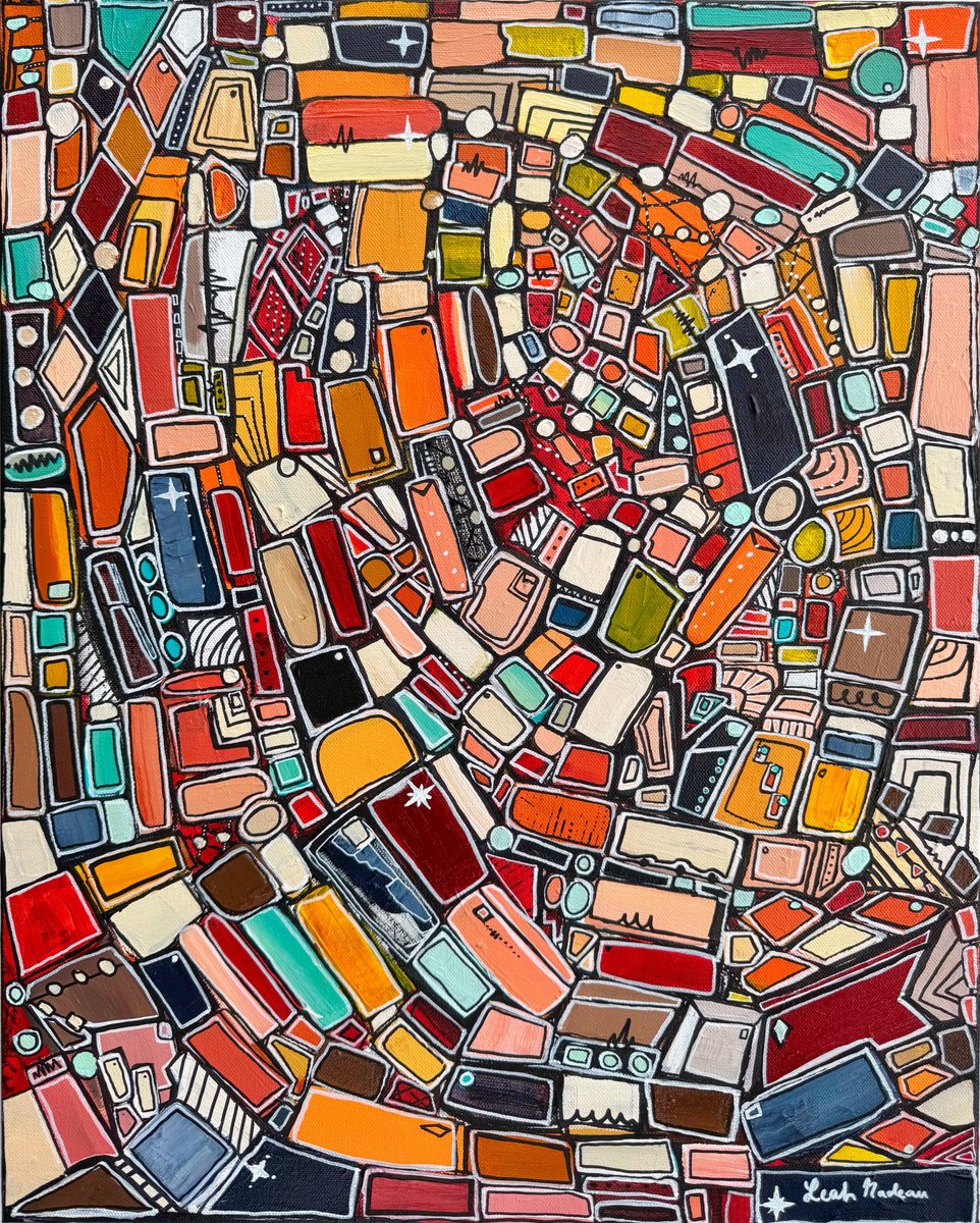 Raging Against The Machine By Leah Nadeau, 18 X 24, Artwork For Sale On Artfinder