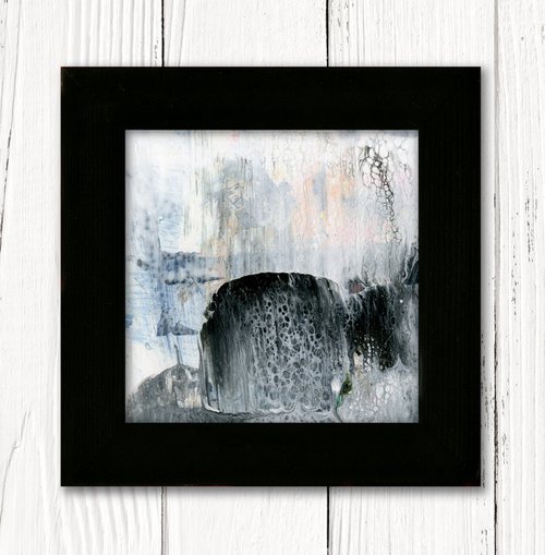 Quietude of Silence 27 - Framed Abstract Painting by Kathy Morton Stanion by Kathy Morton Stanion