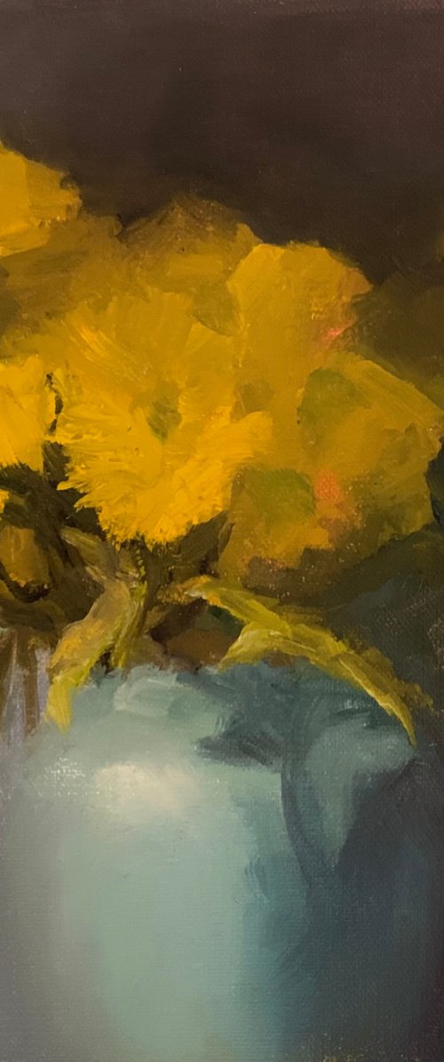 Yellow Flowers by Elizabeth B. Tucker
