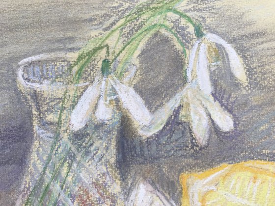 STILL LIFE ON A YELLOW BACKGROUND