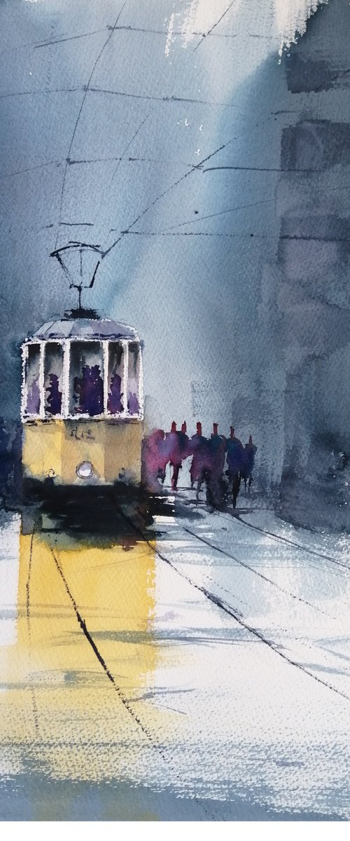 tram in Milan 30 by Giorgio Gosti