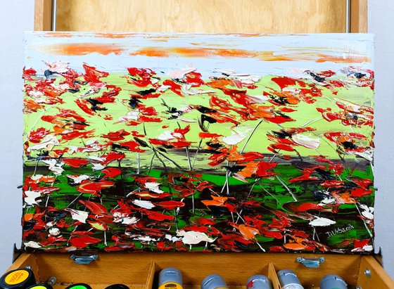 A Meadow Full Of Poppies 1