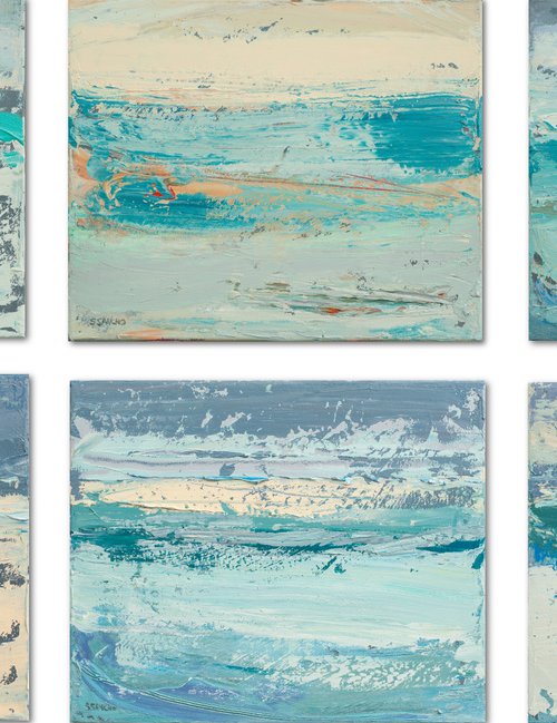 Six emotional seascapes by Susana Sancho Beltrán