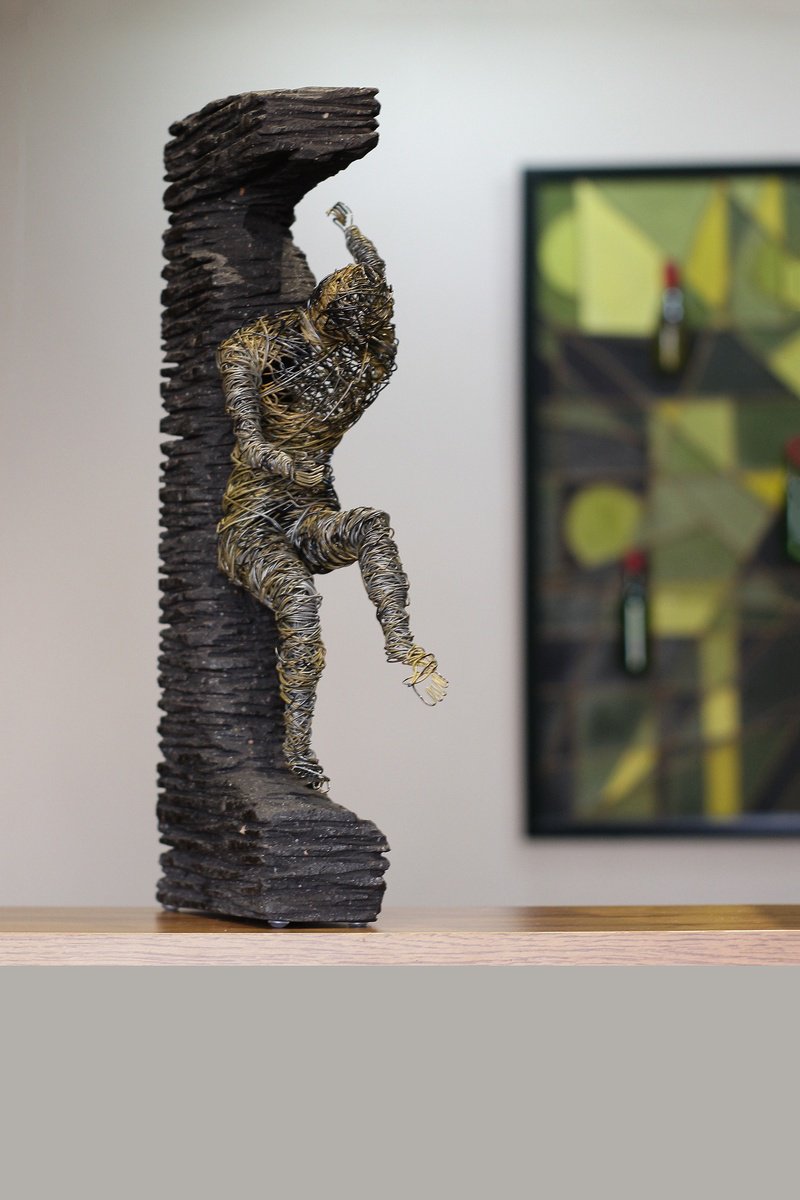 Expressive Sculpture , Escape From Reality By Karen Axikyan, 9 X 17, Artwork For Sale On Artfinder