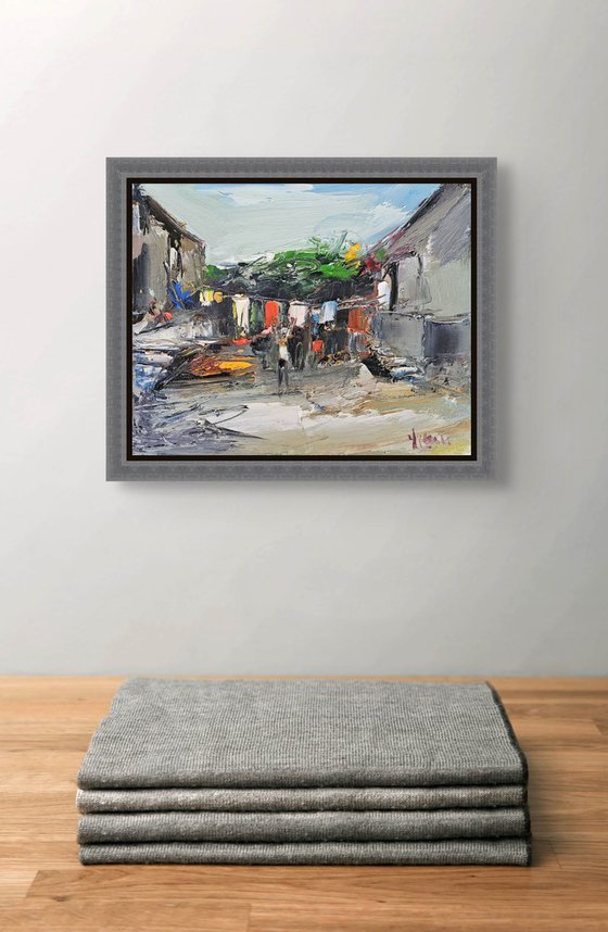 Between the Old Houses