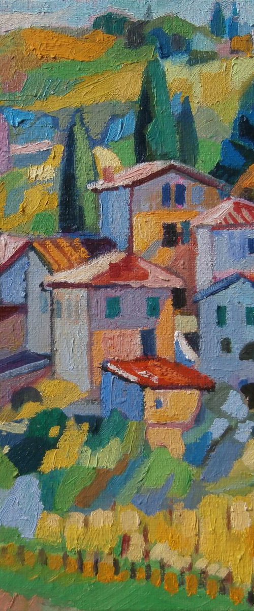 TUSCANY  VI    11.2 x 16 cm by Maja Đokić Mihajlović