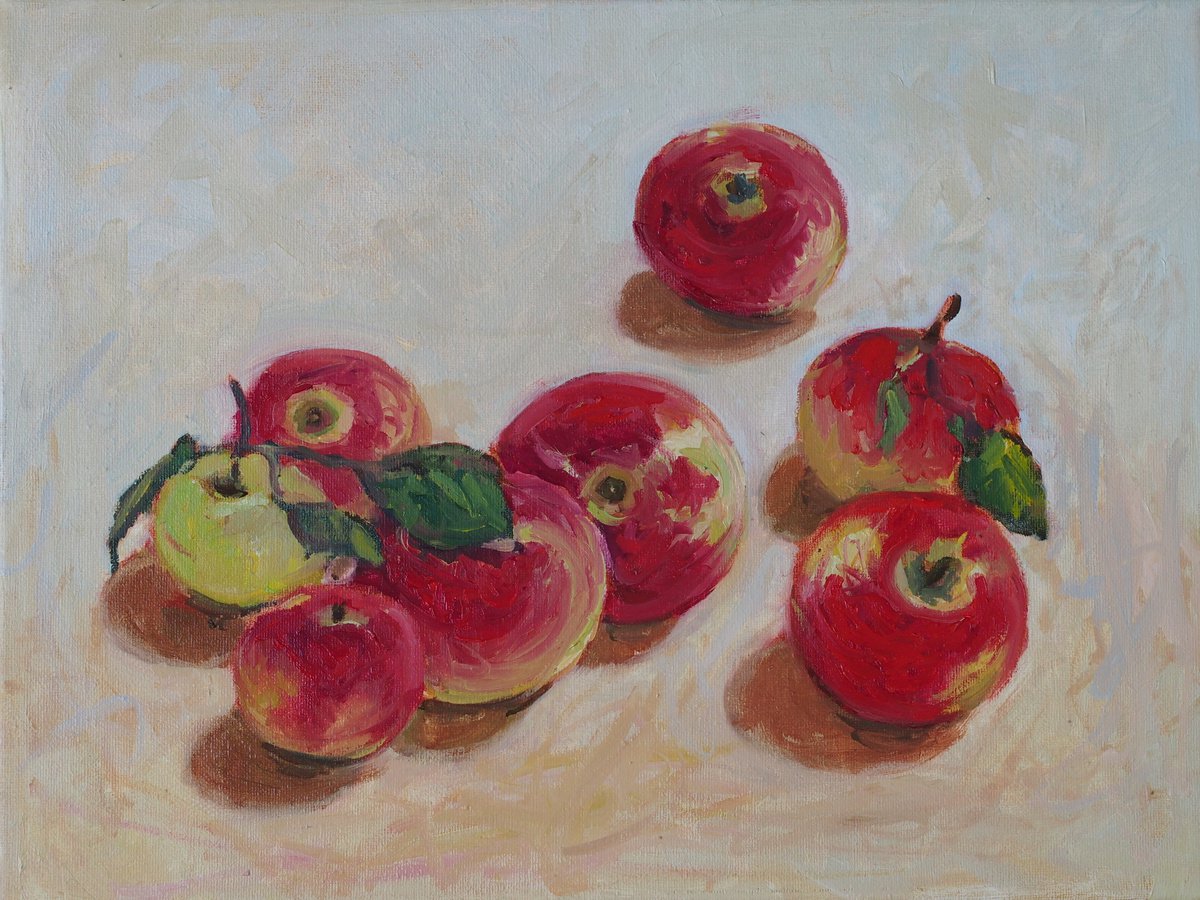 Red apples by Alfia Koral