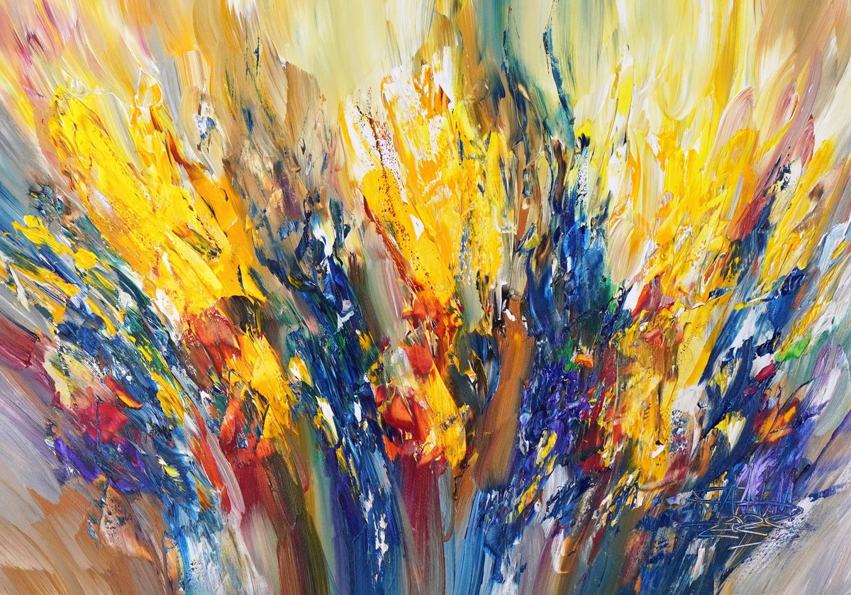 Nature Energy A 3 By Peter Nottrott, 39 X 28, Artwork For Sale On Artfinder