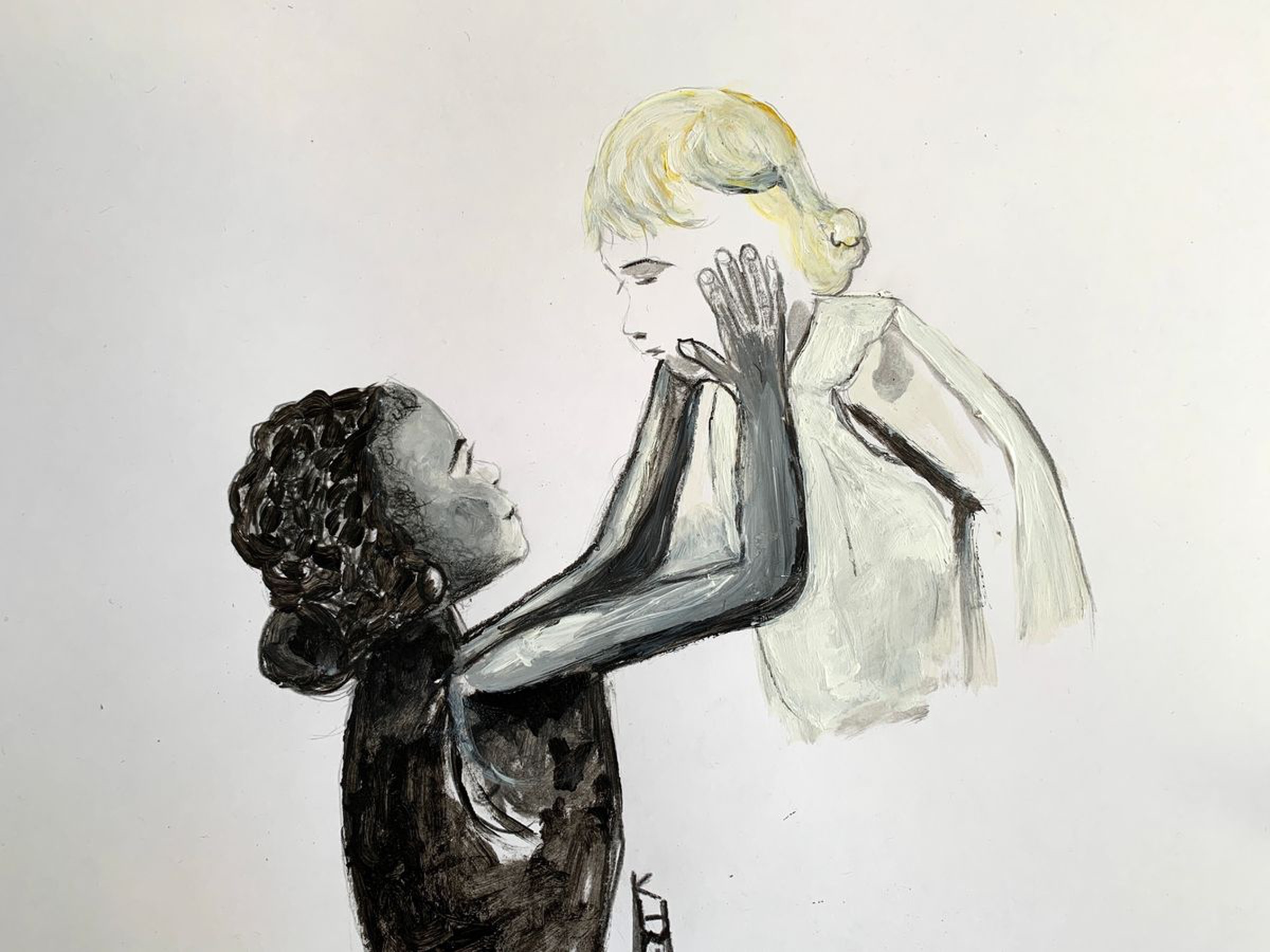 Motherly Love Black Woman Child Portrait Artfinder