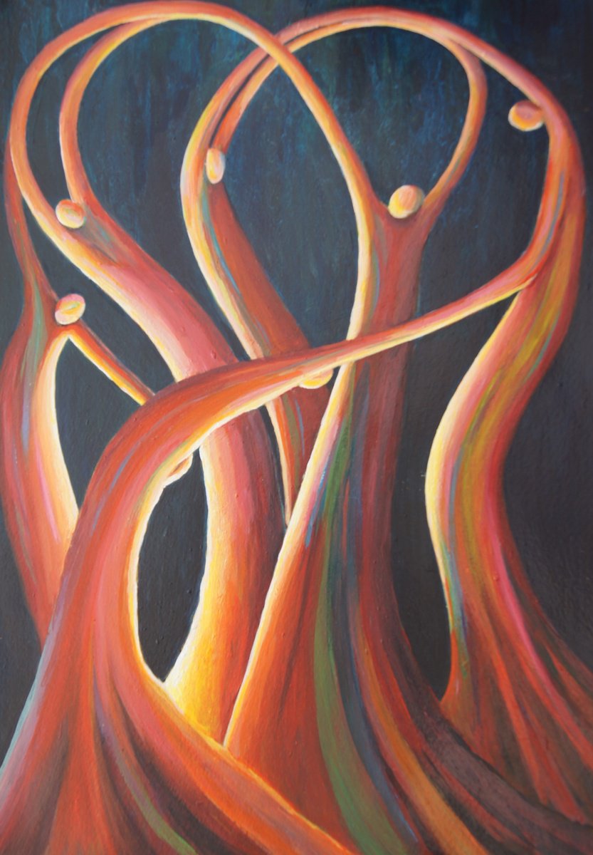 Symbiosis By Karen Wilcox, 20 X 16, Artwork For Sale On Artfinder