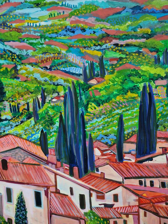 Landscape of Tuscany