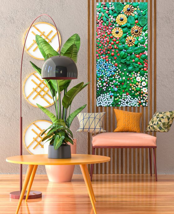 COLORFUL SUMMER GARDEN