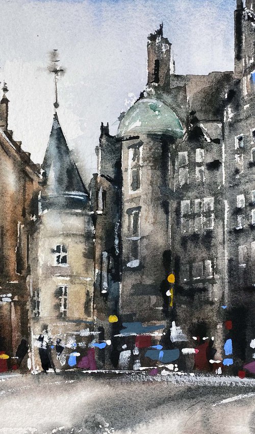 Edinburgh view.2. by Galina Poloz