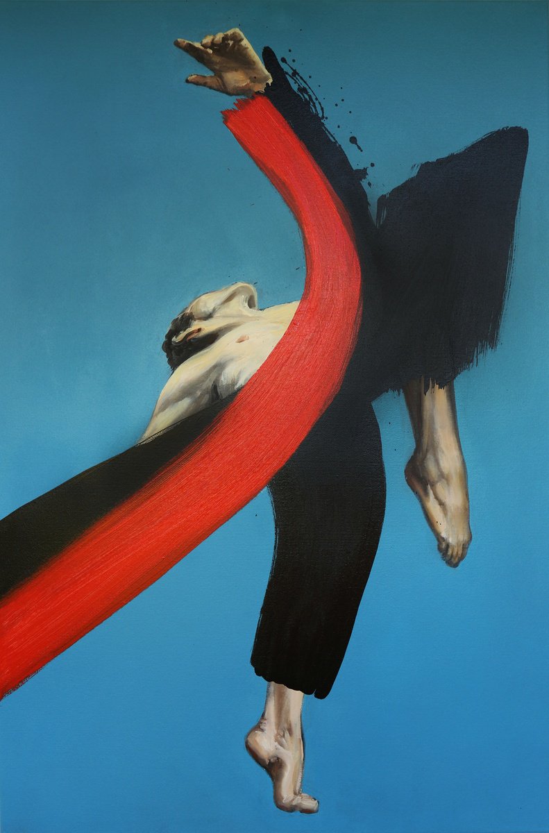 Surrealistic Oil Painting , Dance By Anzhelika Klimina, 24 X 35, Artwork For Sale On Artfinder